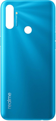 HQP for Realme C3 ( RMX2027, RMX2020, RMX2021 ) Battery Back Door Replacement [ With Volume + Power Key ] Back Panel(Frozen Blue)