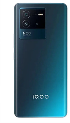 HNVIEW IQOO NEO 6 5G BACK GLASS PANEL WITH CAMERA LENS COMAPTIBLE LOGO Back Panel(DARK BLUE)