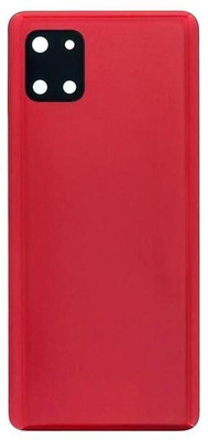 imbi Samsung Galaxy Note 10 Lite With Camera Glass Back Panel(Red)