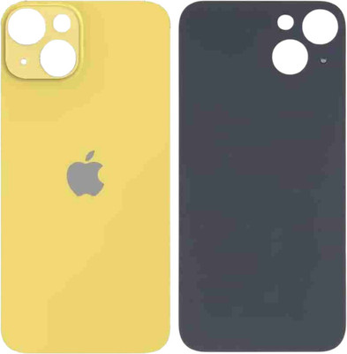 MJ PREMIUM QUALITY Mj primum quality IPhone 14 Back Panel(Yellow)