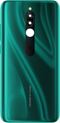 Unique4Ever Redmi 8 (with Proper Brand Logo) Back Panel(Emerald Green)