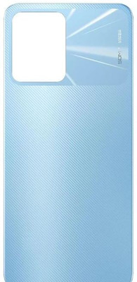 Kraze4blaze Realme Narzo 50A Prime (With Proper Logo) Back Panel(Blue)