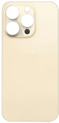 Kraze4blaze Apple IPhone 14 Pro Max (With Proper Logo) Back Panel(Gold)