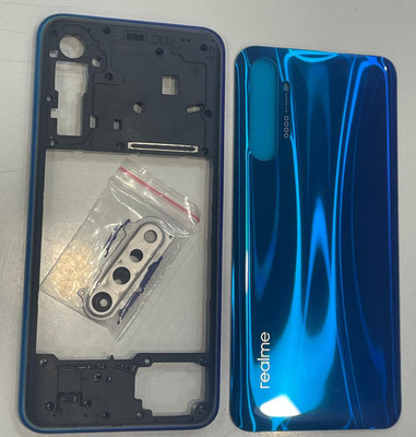SRaccessories Realme XT (Housing Body) (Side Keys with Middle Body) Full Panel(Blue)