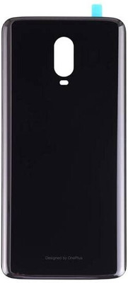 FixHub ONE PLUS T6 BACK GLASS BACK PANEL COMPATIBLE Back Panel(BLACK)