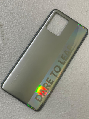 SRaccessories Realme 8 4G Back Panel(Cyber Silver)
