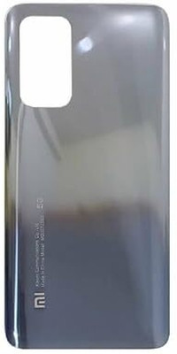 FixHub Redmi 10T/Mi 10T Pro BACK GLASS COMPATIBLE Back Panel(silver)