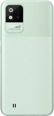 FLOUNDER REALME NARZO 50i With Camera Lens & Side Volume Power Buttons Back Panel(MINT GREEN)