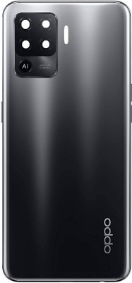 Sandreezz OPPO F19 Pro (Housing Body) (Side Keys with Middle Body) (with Proper Logo) Back Panel(Fluid Black)