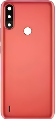 SRaccessories Motorola moto E7 Power Back Panel(COULD RED)