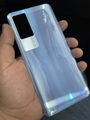 MAXOUT IQOO 7 (5G) Glass Back Panel(Solid Ice Blue)