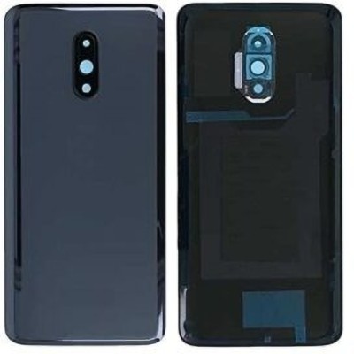 SRaccessories ONEPLUS 7 (Glass) WHIH CAMERA LENS Back Panel(Mirror Grey)