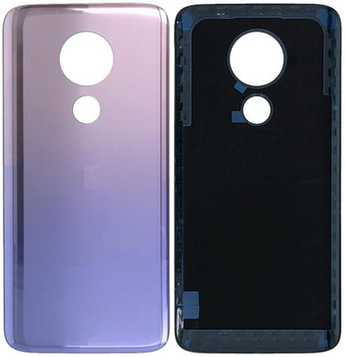 KezeMize Motorola Moto G7 Power (Best Quality)(With Proper Logo) Back Panel(Iced Violet)