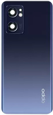Purplesavvy Oppo Reno 7 5G Back Panel(Black)