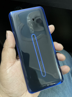 MAXOUT OPPO Reno2 (Luminous Black) Glass Best Premium Quality Back Panel(Luminous Black)