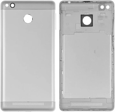 KezeMize Xiaomi Mi 3s Prime (With Proper Logo) Back Panel(White)