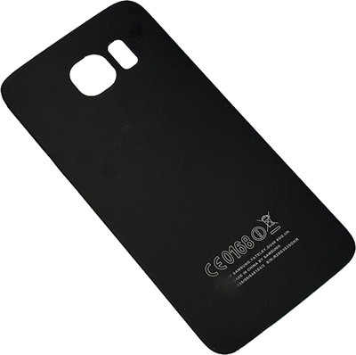 imbi Samsung Galaxy S6 Edge Replacement Back Glass Body Back Panel(Black)