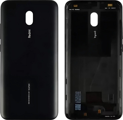 Shkiyo Redmi Mi 8A Back Panel(Black)