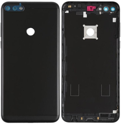 imbi Honor 7C Mobile Phone Panel With Power and Volume Button Camera Glass Full Panel(Black)