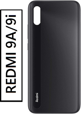 FLOUNDER REDMI 9A/9i Back Panel(MIDNIGHT BLACK)