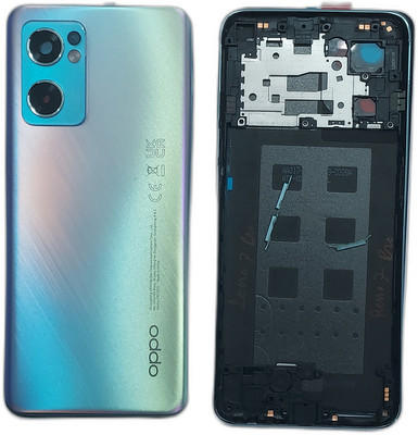 Spares4ever Oppo Reno 7 5G Blue Housing Body Back Panel(Blue)