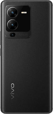 BrewingQ Vivo V25 Pro(Glass) Back Panel(Pure Black)