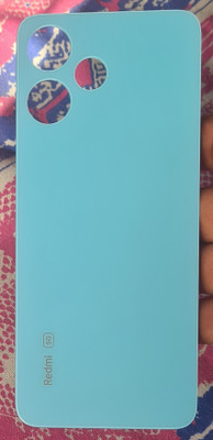 AL BAARI STORE Redmi 12 5G Back Panel(Sky blue)