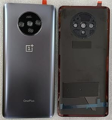 Docile OnePlus 7T ( 1 +7t ) Back Glass Back Door Panel Back Panel(Frosted Silver)