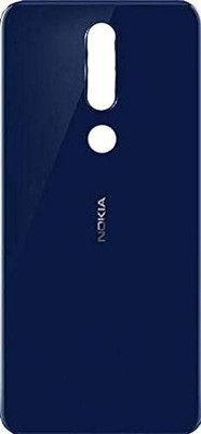 SRaccessories Nokia 5.1 Plus Back Panel(Midnight Gloss Blue)