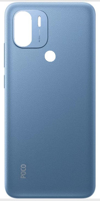 Sandreezz Xiaomi Poco C51 (With Side Volume & Power Buttons) (with Proper Logo) Back Panel(Royal Blue)