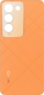 Sandreezz Vivo Y200e (Best Quality) (with Proper Logo) Back Panel(Saffron Delight)