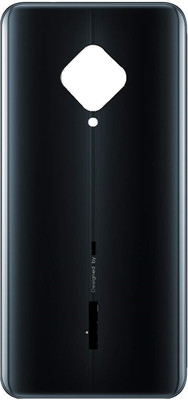 Kraze4blaze Vivo S1 Pro (With Proper Logo) Back Panel(Knight Black)