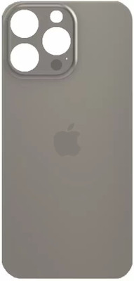 VRAVMO APPLE APPLE IPHONE 15 PRO MAX (NATURAL TITANIUM) Back Panel(NATURAL TITANIUM)