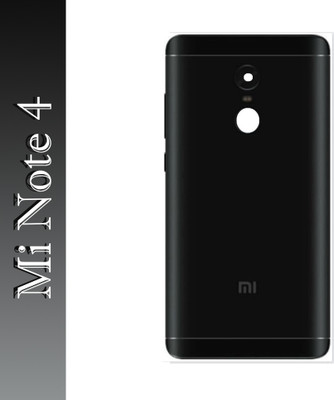 Shopp Up Mi Note 4 Back Panel(Black)