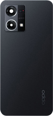 Purplesavvy Oppo F21 Pro (4G) With Camera Ring Lens Back Panel(Cosmic Black)