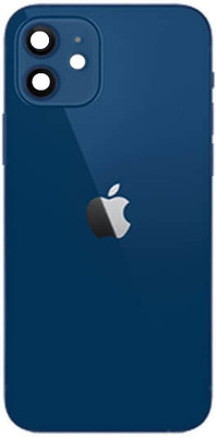 Sandreezz Apple iPhone 12 (With All & Side Volume Power Buttons) (Best Quality) Full Panel(Blue)