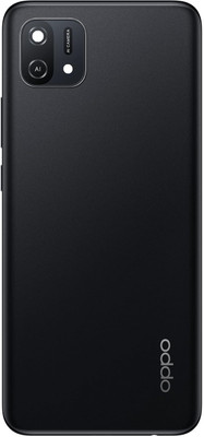 Sandreezz Oppo A16E with Proper Logo (With Middle Ring Camera Lens & Side Volume Power Buttons) Full Panel(Black)