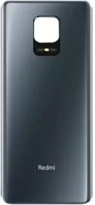 KezeMize Xiaomi Redmi Note 9 Pro Max (Glass) (with Proper Logo) Back Panel(Interstellar Black)