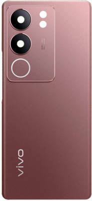 HNVIEW Vivo v29 pro Back glass panel with camera lens comaptibl with logo Back Panel(Red)