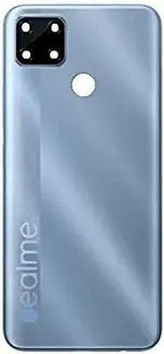 SRaccessories Realme C25 Back Panel(silver)