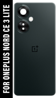 Safa Oneplus Nord CE 3 Lite 5G With Camera Glass Back Panel(Chromatic Gray)