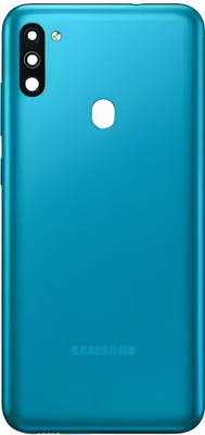 SRaccessories Samsung GALAXY ( M11) With Camera Lens Back Panel(Metallic Blue)
