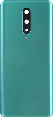 SPAREASP OnePlus 8 With Camera Lens (Glass) Original Back Panel(Green)