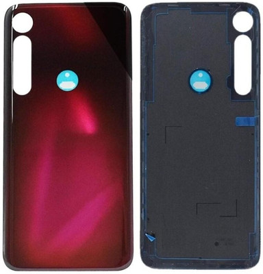 Kraze4blaze Motorola Moto G8 Play (Best Quality)(With Proper Logo) Back Panel(Magenta Red)