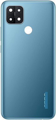 Kraze4blaze Oppo A15 (Middle Side Ring With side Keys) (With Proper Logo) Back Panel(Mystery Blue)