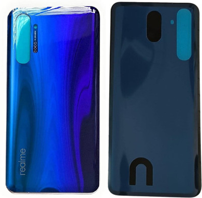 Sandreezz Realme X2 (Glass) (Best Quality) (with Proper Logo) Back Panel(Pearl Blue)