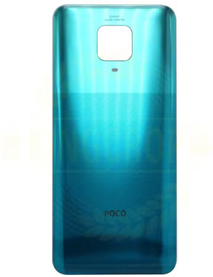 Tusail POCO M2 Pro Mobile Back Glass, Back Panel(Green)