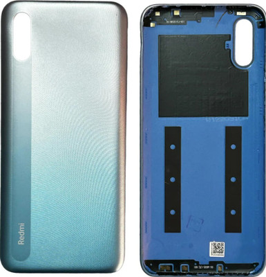 Sandreezz Xiaomi Redmi 9A Sport (with Proper Logo) (with Side Volume Power Buttons) Back Panel(Metallic Blue)