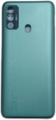 Spares4ever Tecno Spark 7 Green Replacement Back Panel(Green)
