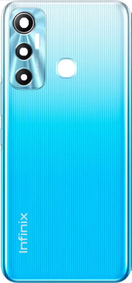 Sandreezz Infinix Hot 11 (X662) (with Proper Logo) Back Panel(Blue)
